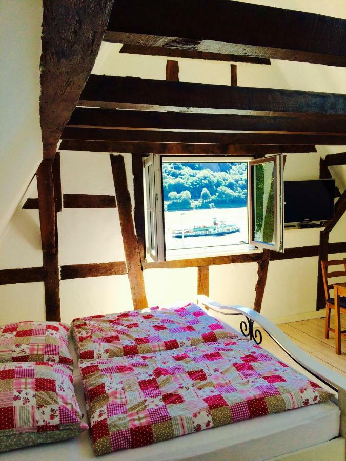 Haus Am Ufer Mit Rheinpanoramablick Lejlighed Koblenz  Eksteriør billede