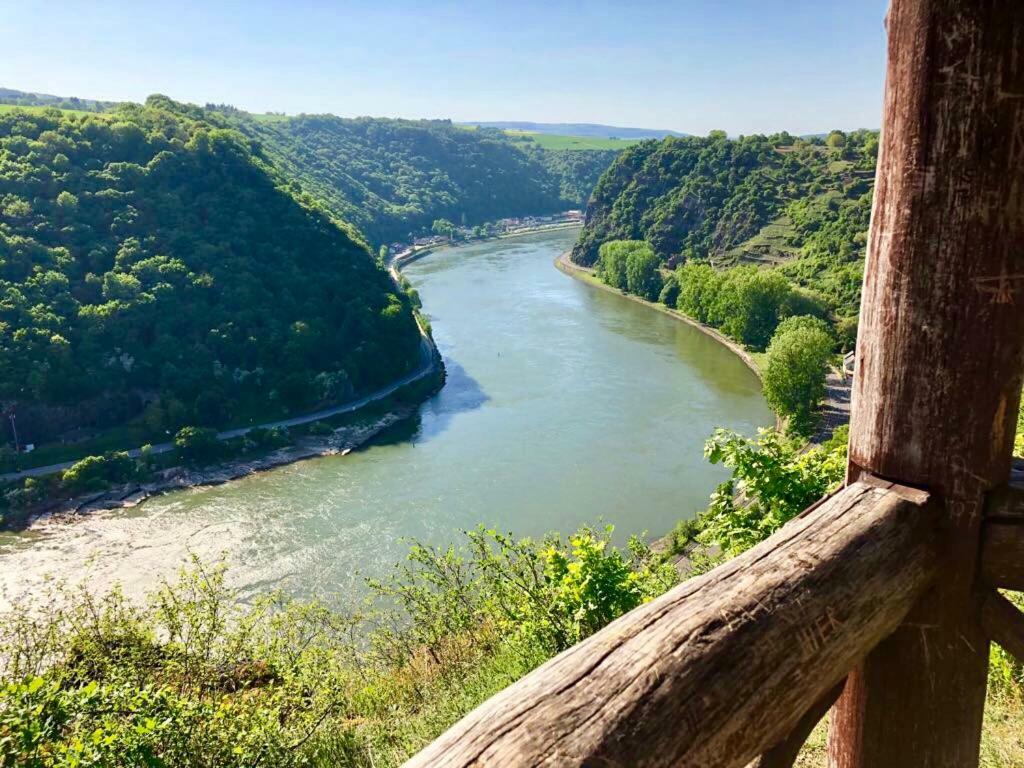 Haus Am Ufer Mit Rheinpanoramablick Lejlighed Koblenz  Eksteriør billede